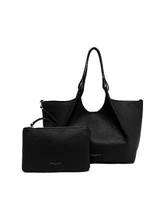 GIANNI CHIARINI | Sac en cuir - Sac Hobo DUA | schwarz